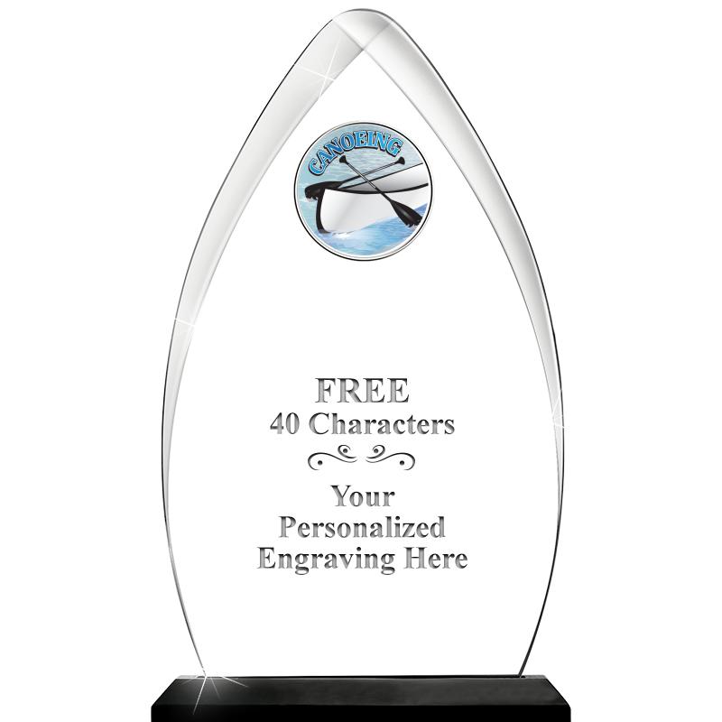 11.25"ARROWHEAD ACRYLIC W/INS