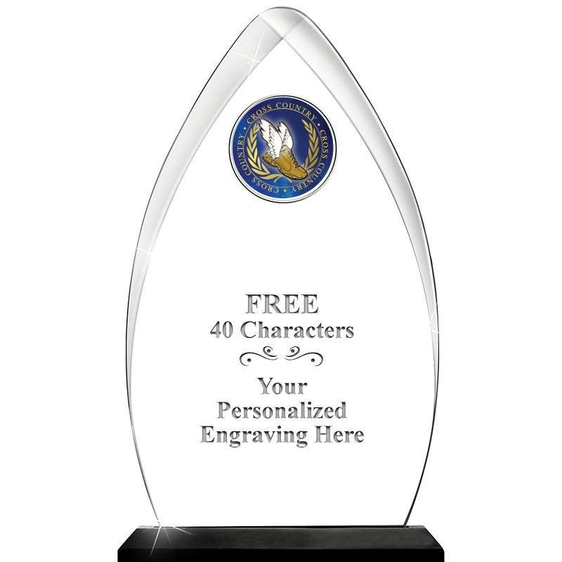 11.25"ARROWHEAD ACRYLIC W/INS