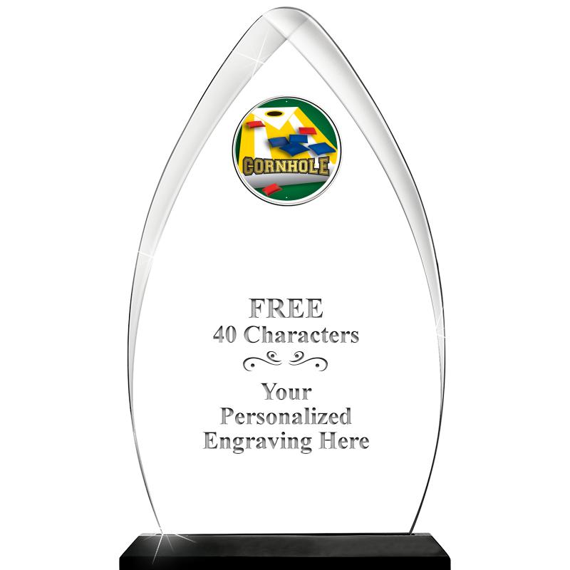 11.25"ARROWHEAD ACRYLIC W/INS