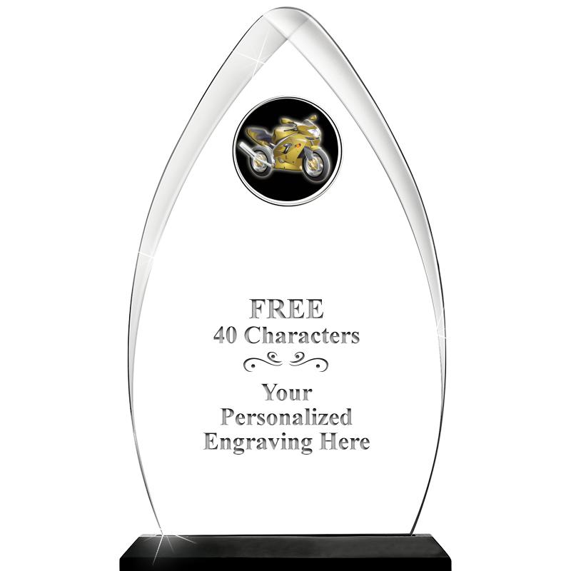 11.25"ARROWHEAD ACRYLIC W/INS