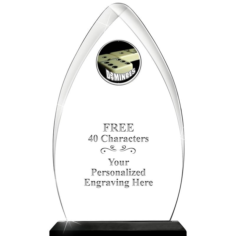 11.25"ARROWHEAD ACRYLIC W/INS