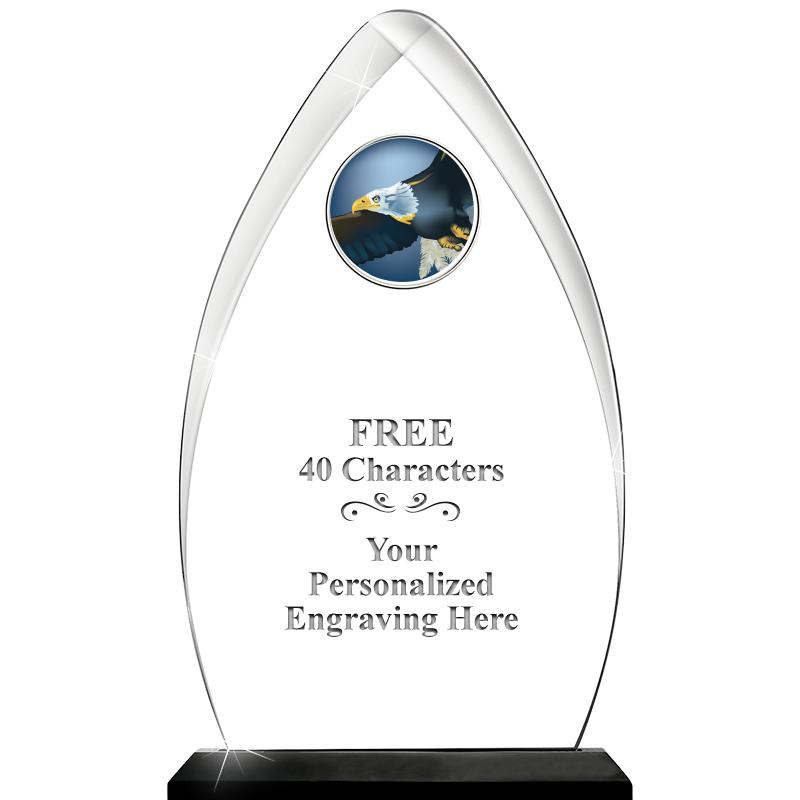 11.25"ARROWHEAD ACRYLIC W/INS