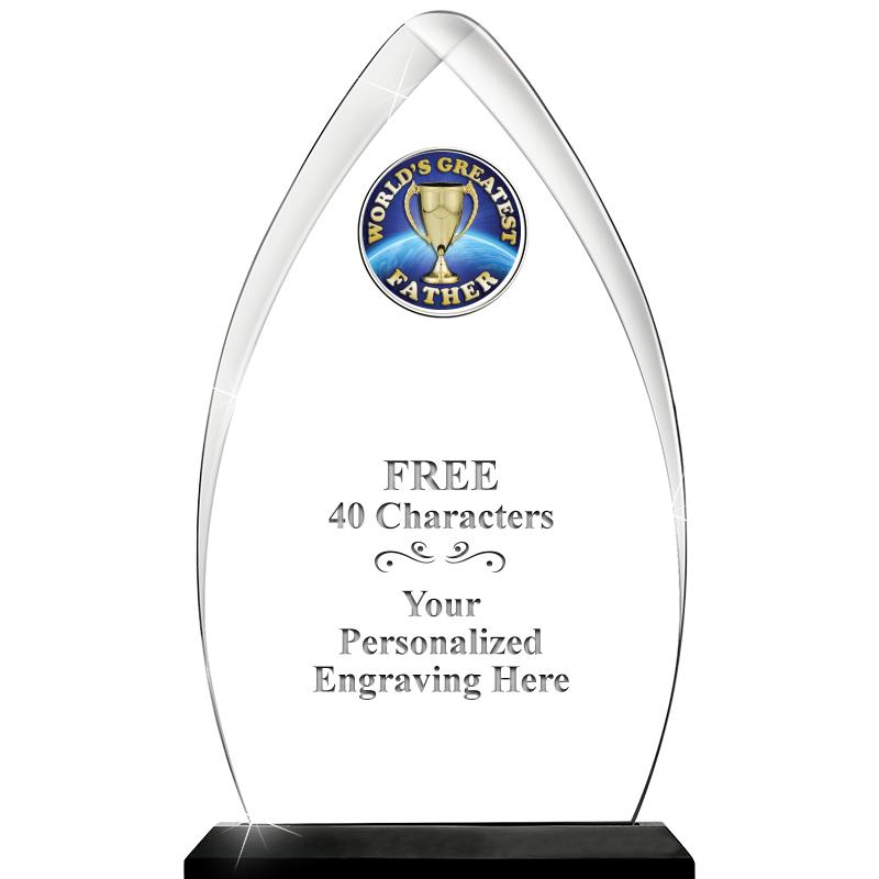 11.25"ARROWHEAD ACRYLIC W/INS