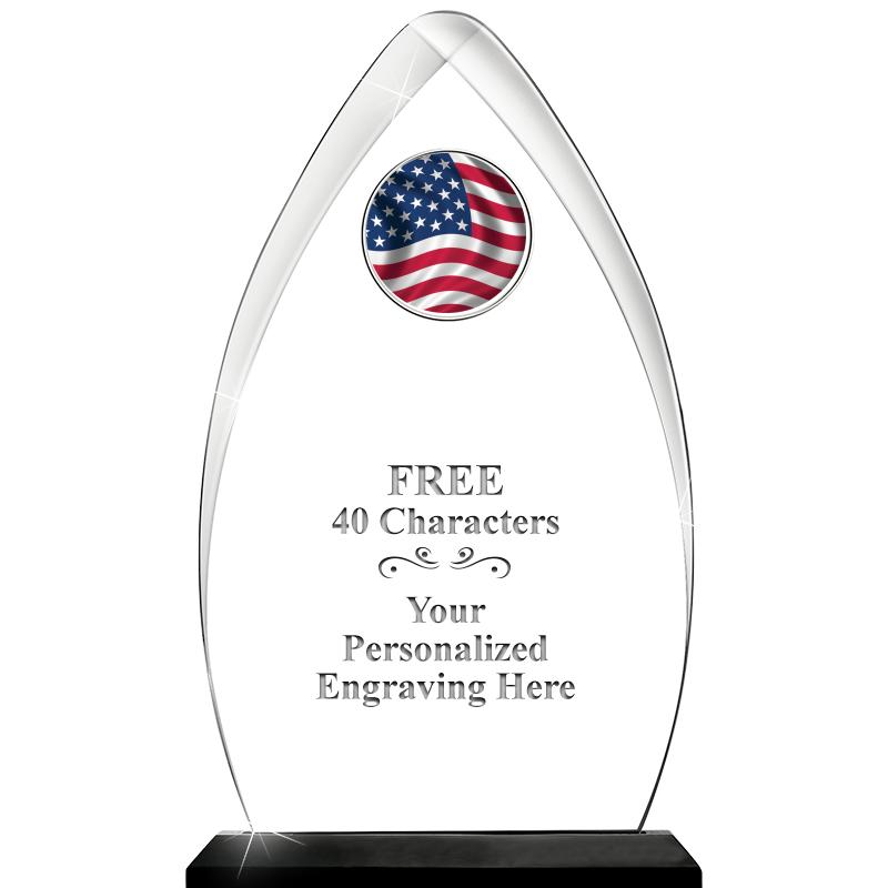 11.25"ARROWHEAD ACRYLIC W/INS