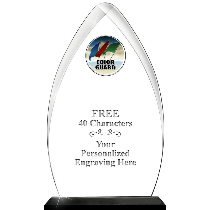 11.25"ARROWHEAD ACRYLIC W/INS