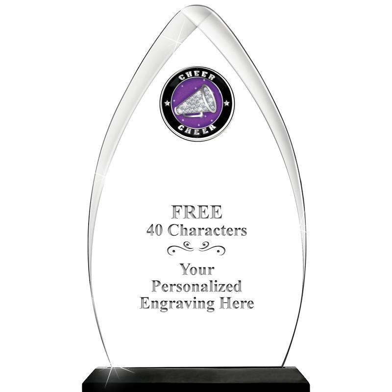 11.25"ARROWHEAD ACRYLIC W/INS