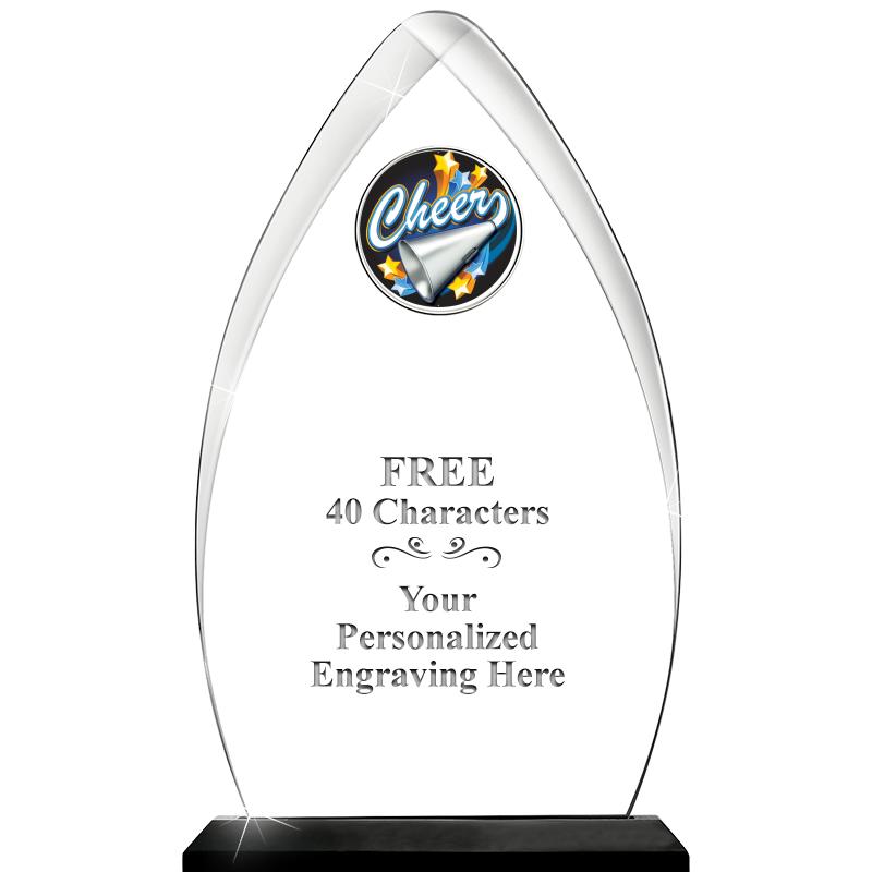 11.25"ARROWHEAD ACRYLIC W/INS