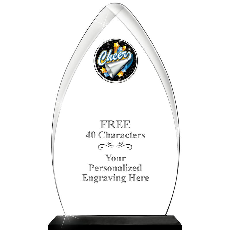 11.25"ARROWHEAD ACRYLIC W/INS