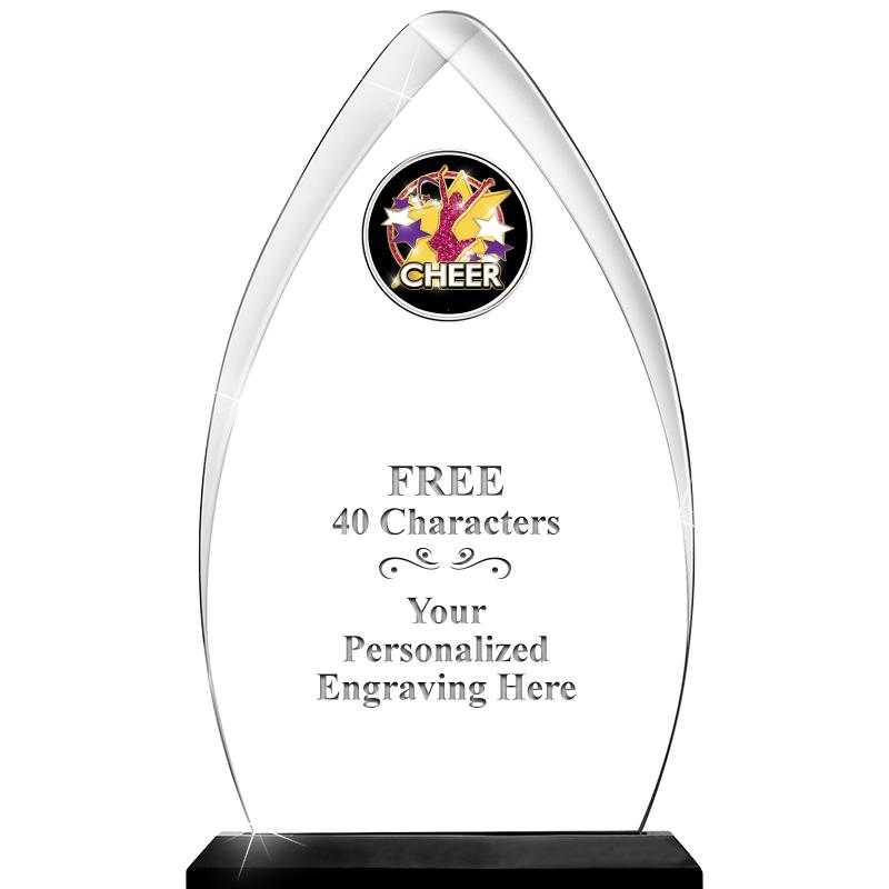 11.25"ARROWHEAD ACRYLIC W/INS