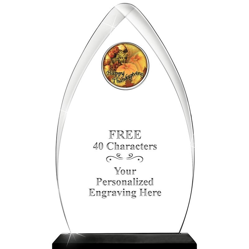 11.25"ARROWHEAD ACRYLIC W/INS