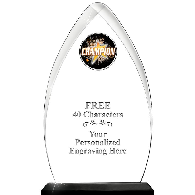 11.25"ARROWHEAD ACRYLIC W/INS