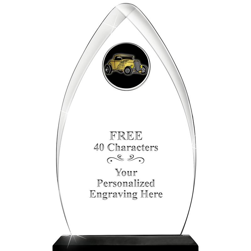 11.25"ARROWHEAD ACRYLIC W/INS