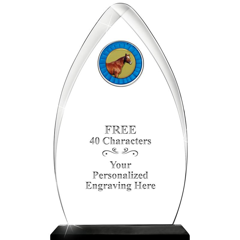 11.25"ARROWHEAD ACRYLIC W/INS