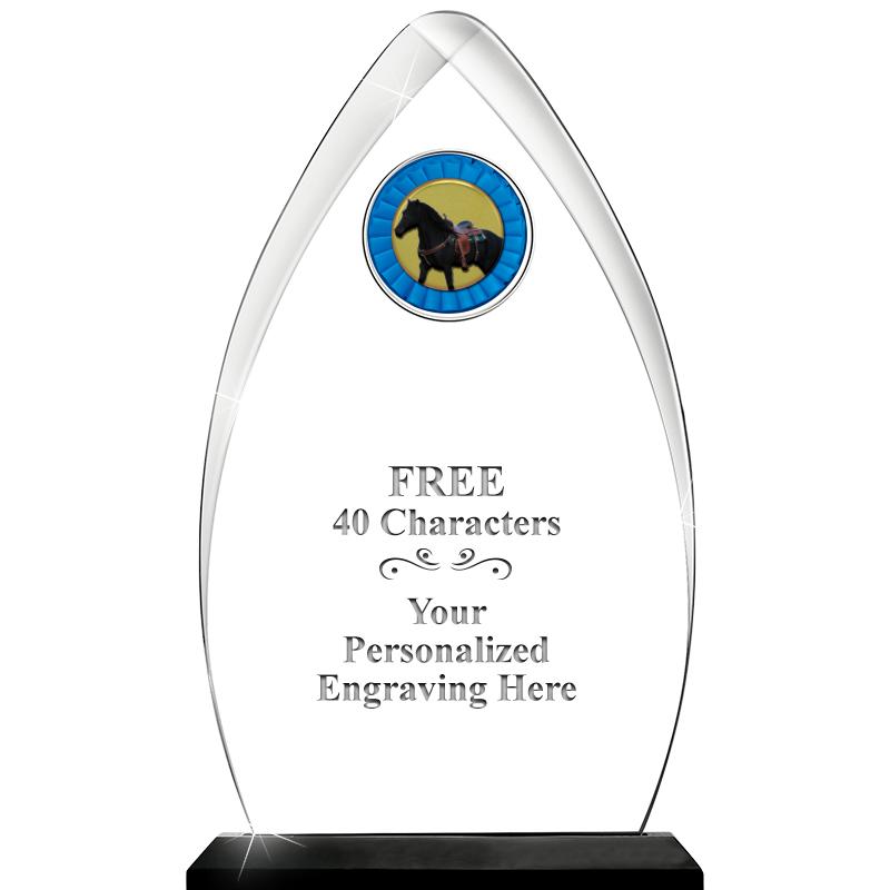 11.25"ARROWHEAD ACRYLIC W/INS