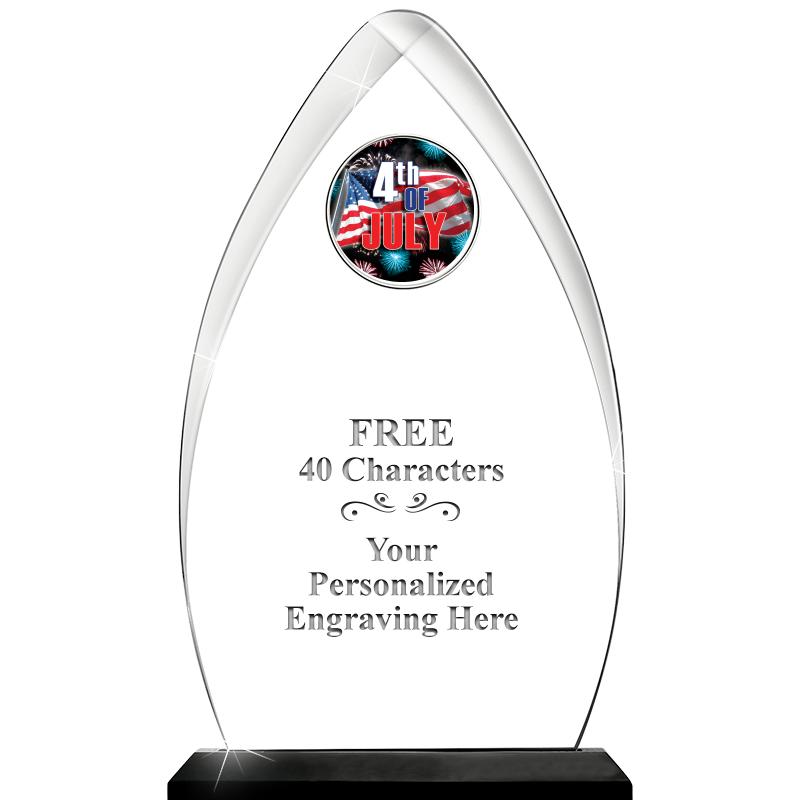 11.25"ARROWHEAD ACRYLIC W/INS