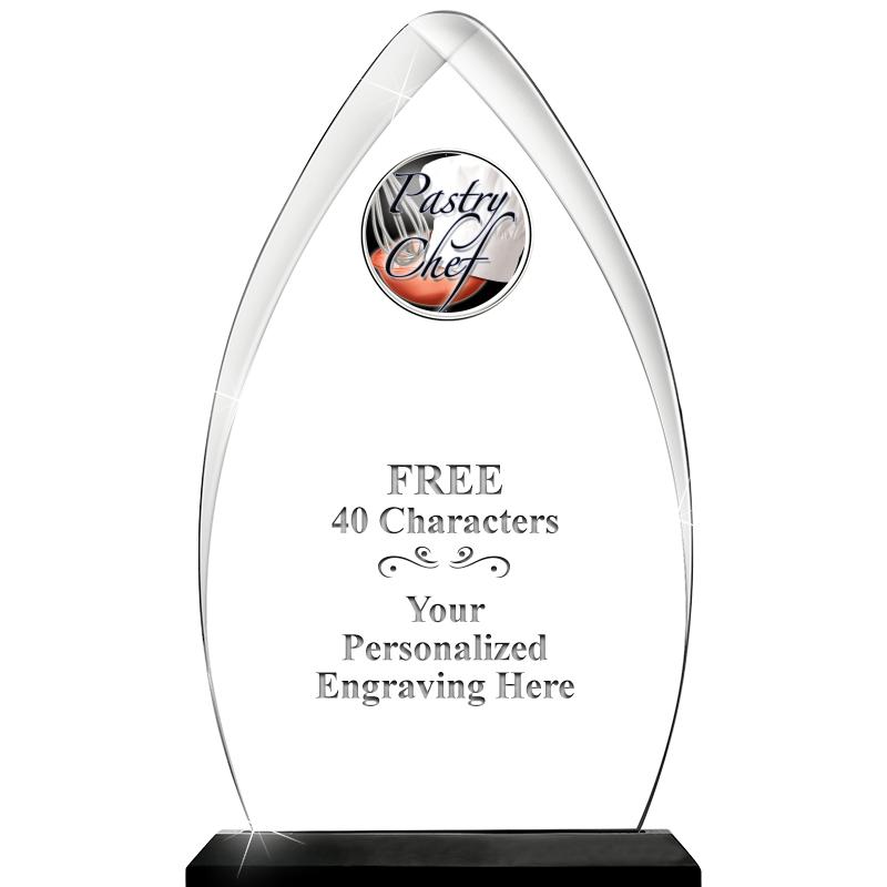 11.25"ARROWHEAD ACRYLIC W/INS