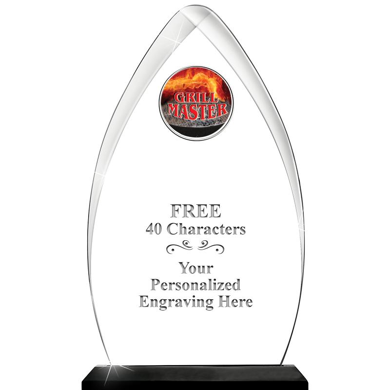 11.25"ARROWHEAD ACRYLIC W/INS