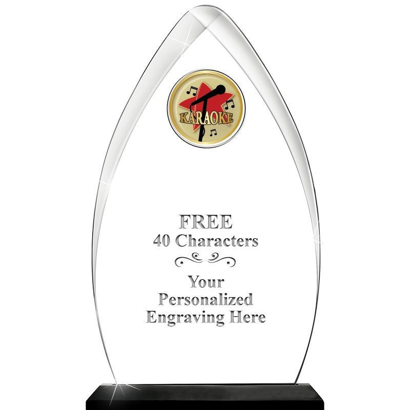 11.25"ARROWHEAD ACRYLIC W/INS