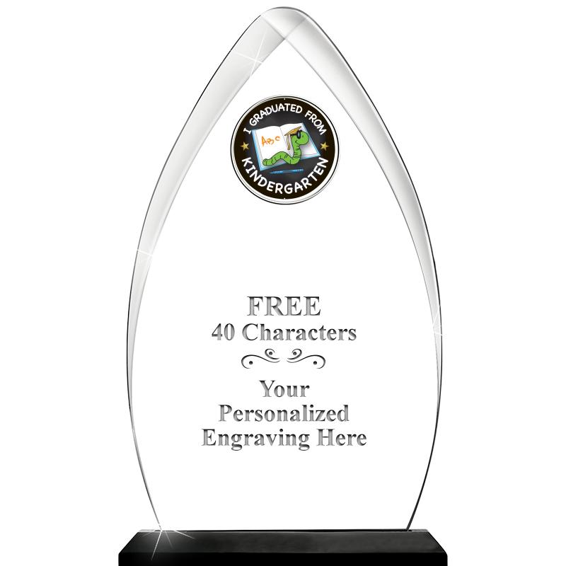 11.25"ARROWHEAD ACRYLIC W/INS