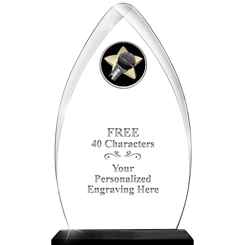 11.25"ARROWHEAD ACRYLIC W/INS