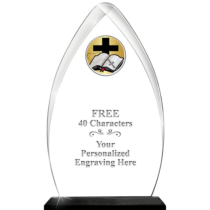 11.25"ARROWHEAD ACRYLIC W/INS