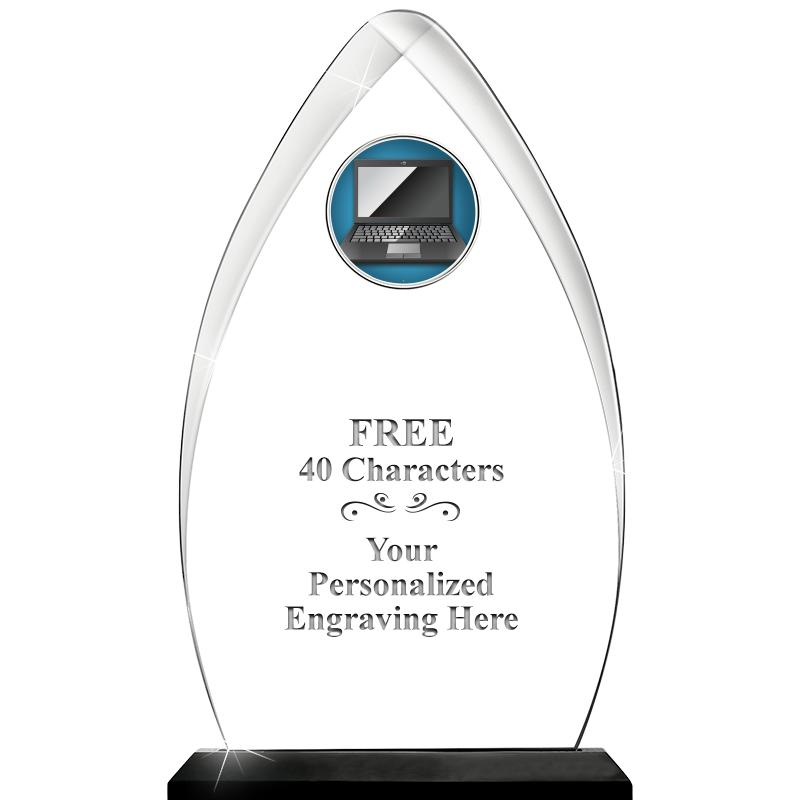 11.25"ARROWHEAD ACRYLIC W/INS