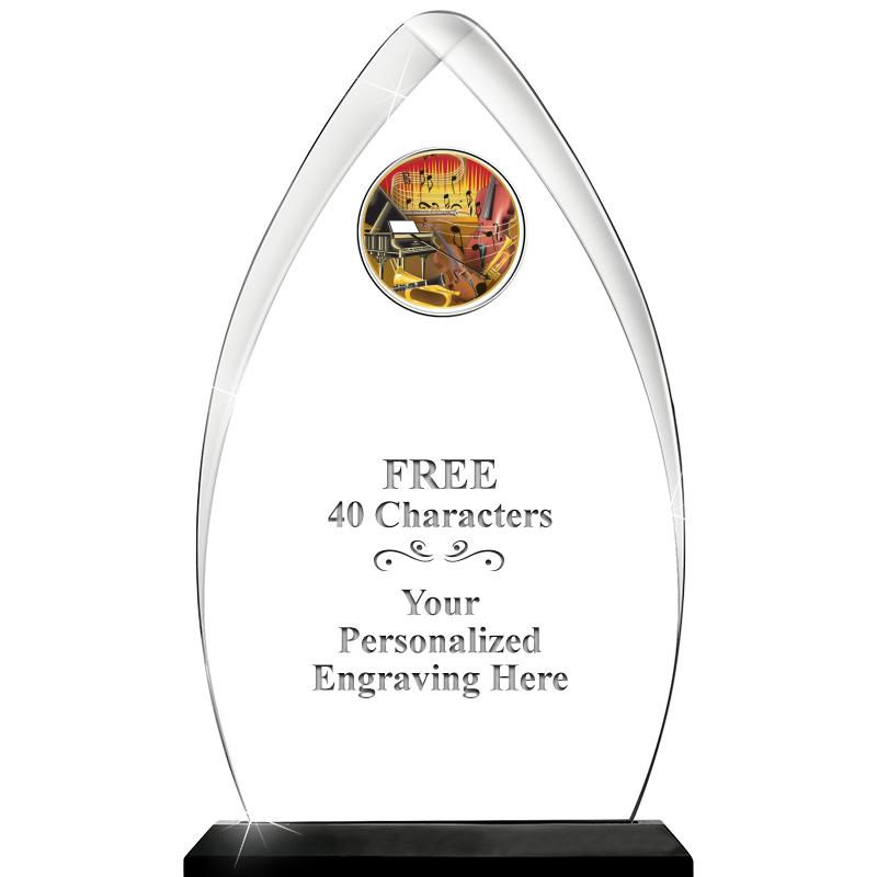 11.25"ARROWHEAD ACRYLIC W/INS