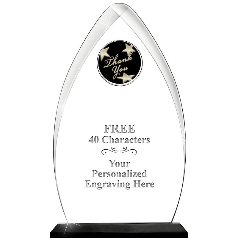 11.25"ARROWHEAD ACRYLIC W/INS