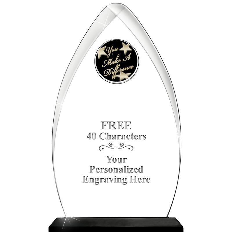 11.25"ARROWHEAD ACRYLIC W/INS