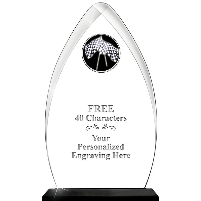 11.25"ARROWHEAD ACRYLIC W/INS