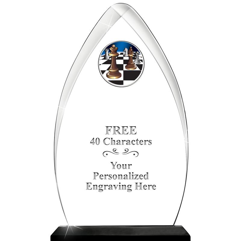 11.25"ARROWHEAD ACRYLIC W/INS