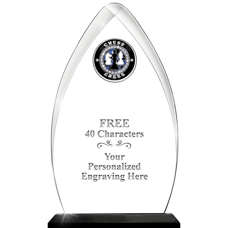 11.25"ARROWHEAD ACRYLIC W/INS