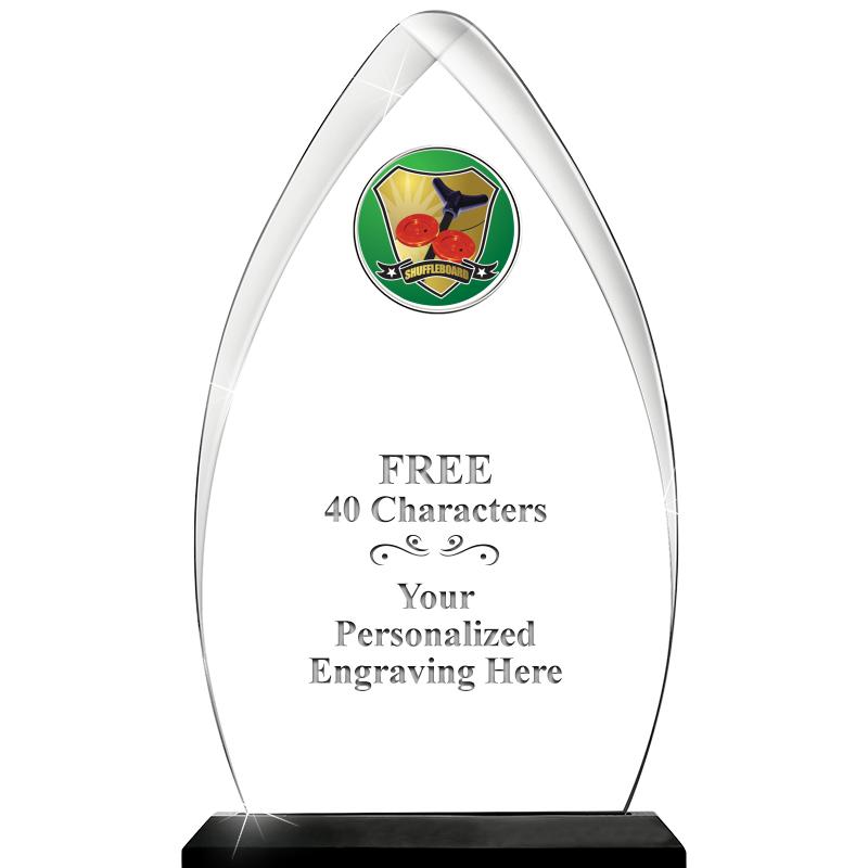 11.25"ARROWHEAD ACRYLIC W/INS