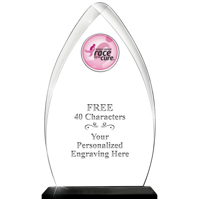 11.25"ARROWHEAD ACRYLIC W/INS