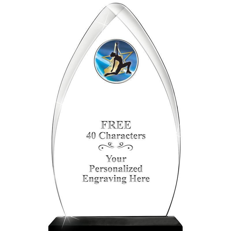 11.25"ARROWHEAD ACRYLIC W/INS