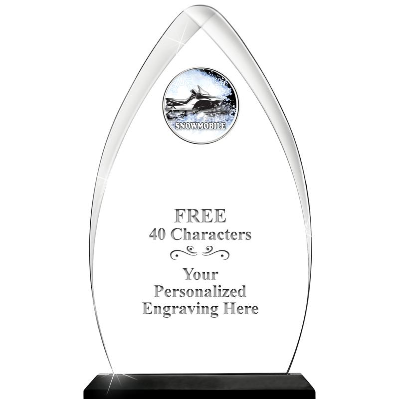 11.25"ARROWHEAD ACRYLIC W/INS