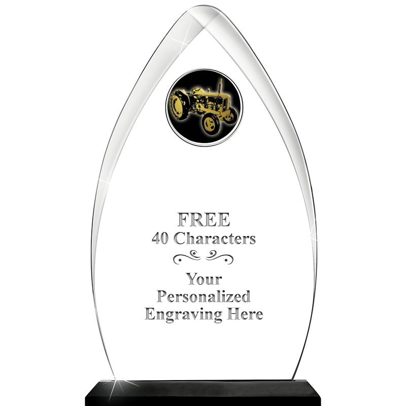 11.25"ARROWHEAD ACRYLIC W/INS