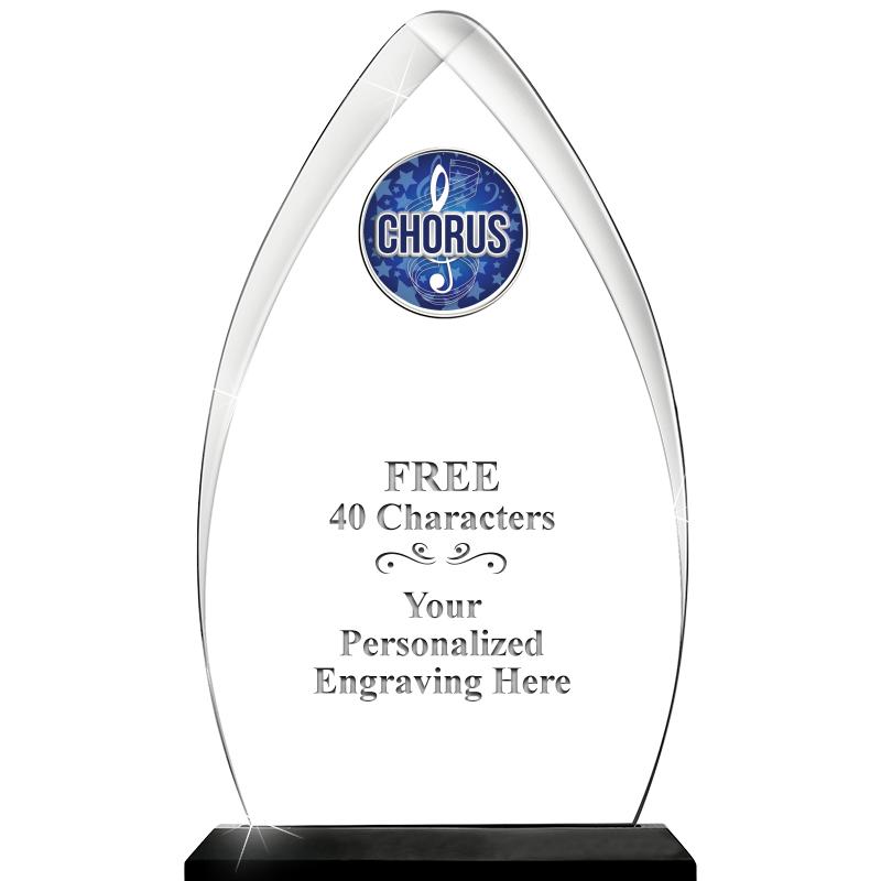 11.25"ARROWHEAD ACRYLIC W/INS