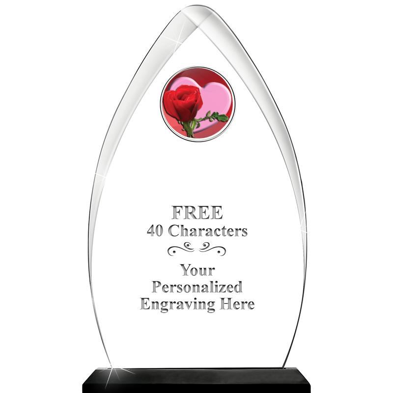 11.25"ARROWHEAD ACRYLIC W/INS