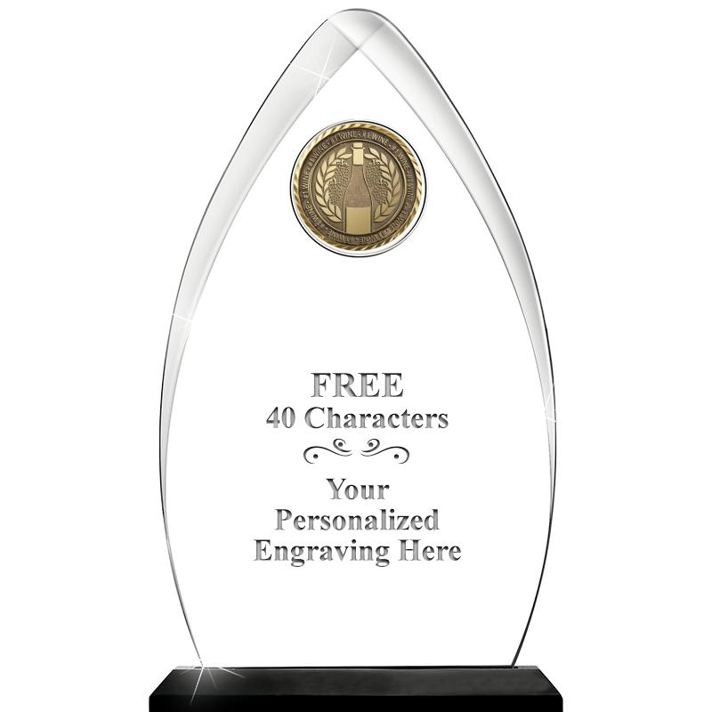 11.25"ARROWHEAD ACRYLIC W/INS