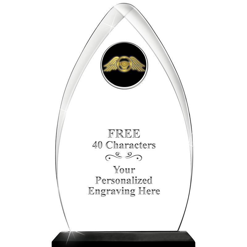 11.25"ARROWHEAD ACRYLIC W/INS