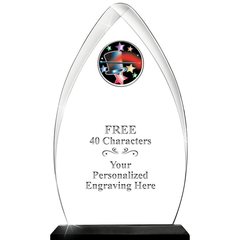 11.25"ARROWHEAD ACRYLIC W/INS