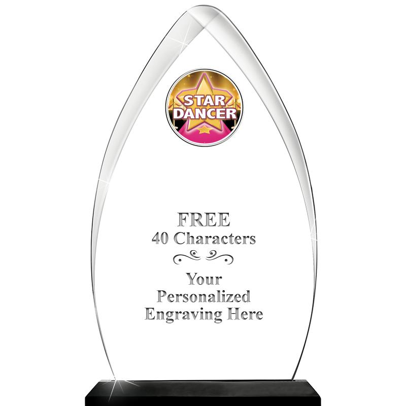 11.25"ARROWHEAD ACRYLIC W/INS