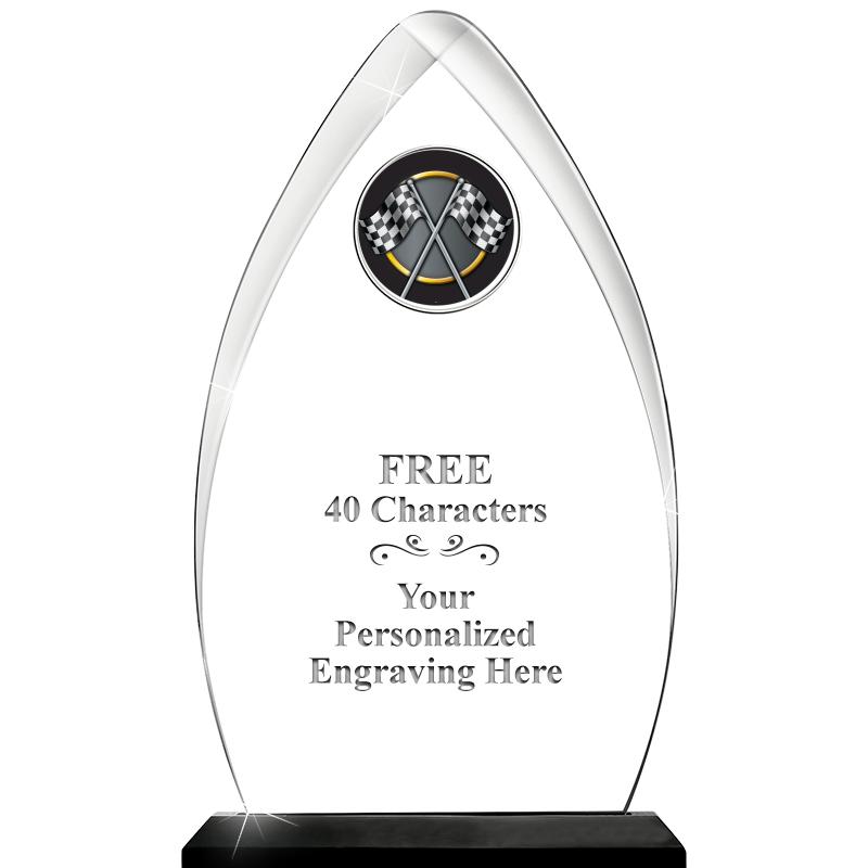 11.25"ARROWHEAD ACRYLIC W/INS