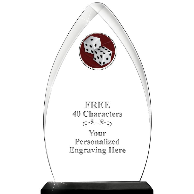 11.25"ARROWHEAD ACRYLIC W/INS