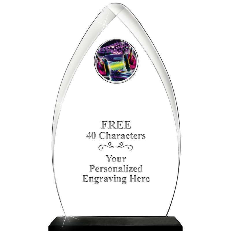 11.25"ARROWHEAD ACRYLIC W/INS