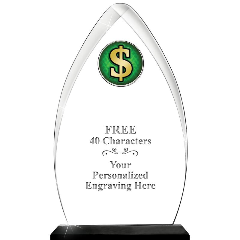 11.25"ARROWHEAD ACRYLIC W/INS