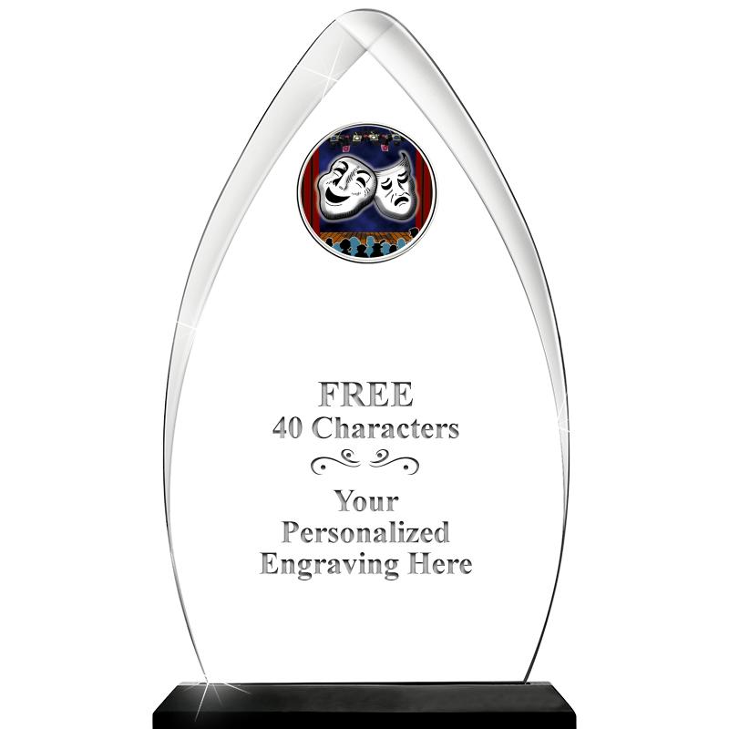 11.25"ARROWHEAD ACRYLIC W/INS