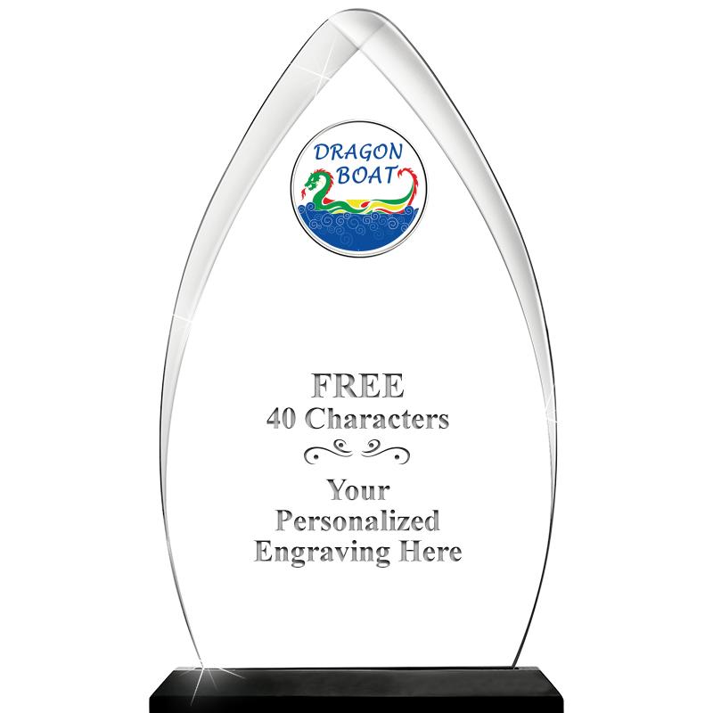 11.25"ARROWHEAD ACRYLIC W/INS