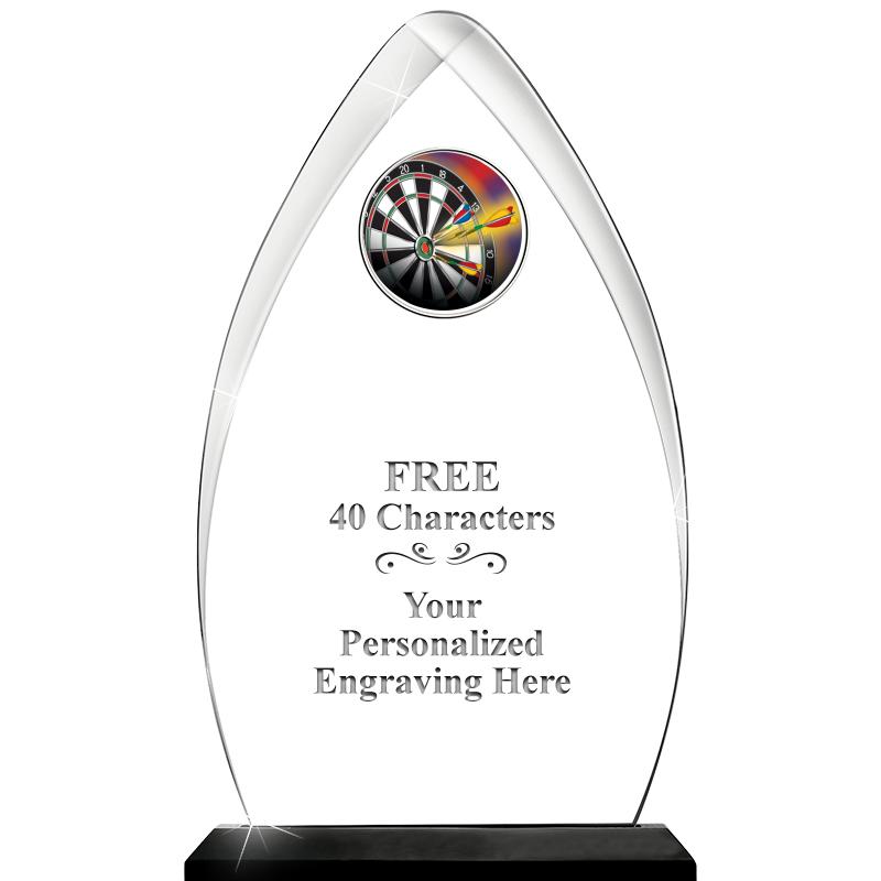 11.25"ARROWHEAD ACRYLIC W/INS